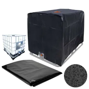 1000L Barrels Cover Dustproof and Heat Insulation Water Tank Cover Waterproof Fabric Bucket