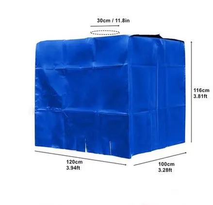 1000L Barrels Cover Dustproof and Heat Insulation Water Tank Cover Waterproof Fabric Bucket