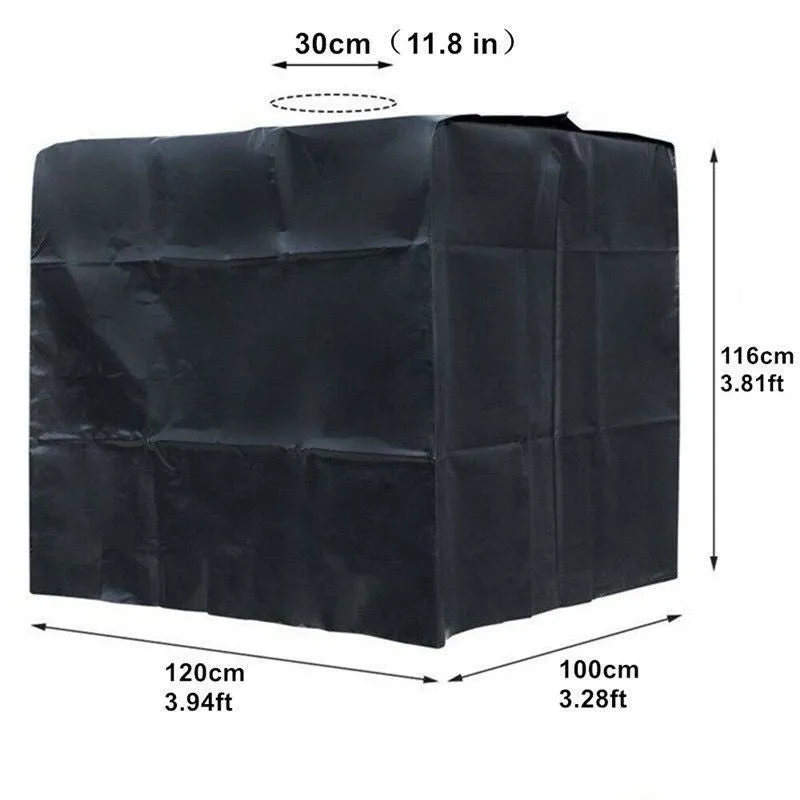 1000L Barrels Cover Dustproof and Heat Insulation Water Tank Cover Waterproof Fabric Bucket