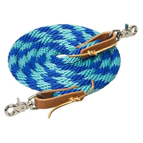 8' Poly Roper Reins with Scissor Snap