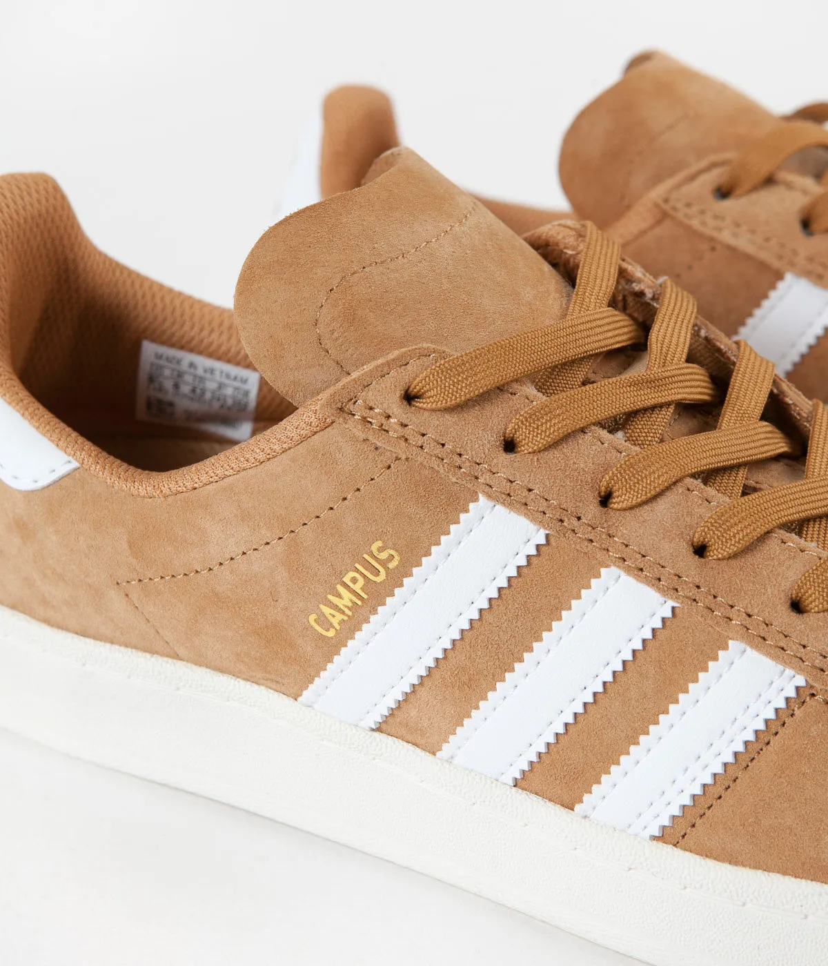 Adidas Campus Adv Shoes - Mesa / White / Chalk White