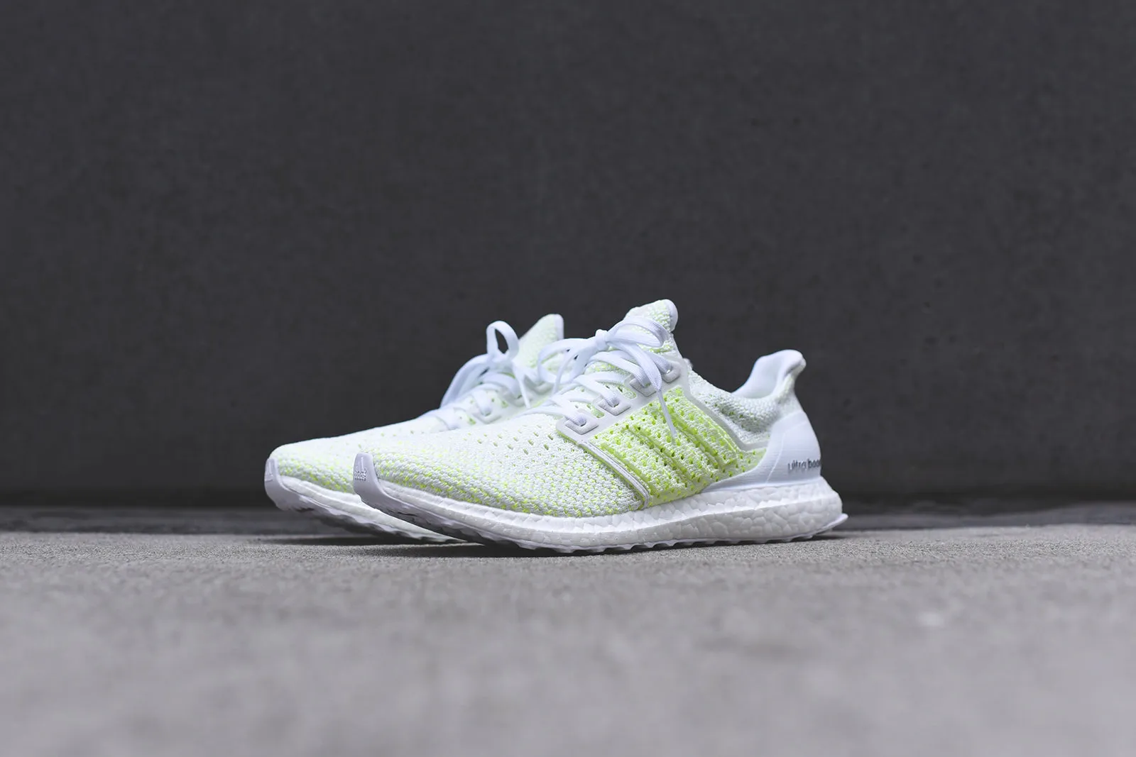 adidas UltraBoost - White / Yellow