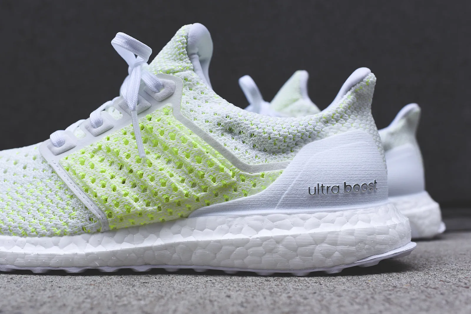 adidas UltraBoost - White / Yellow