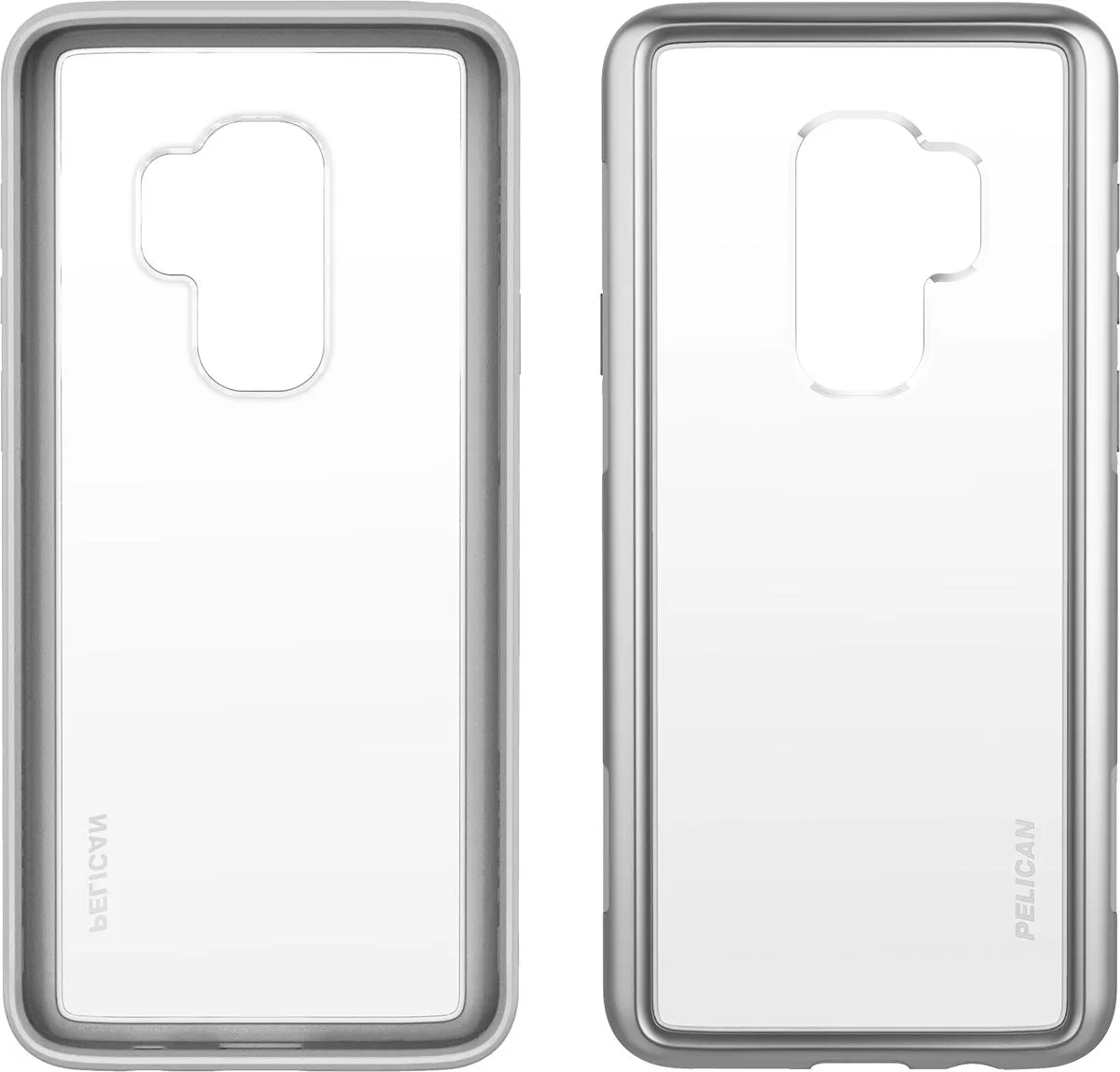 Adventurer Case for Samsung Galaxy S9  (PLUS SIZE) - Clear Silver