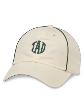 American Needle Tad Davis Cricket Cap Ivory Cane Dark Green TDD-01C