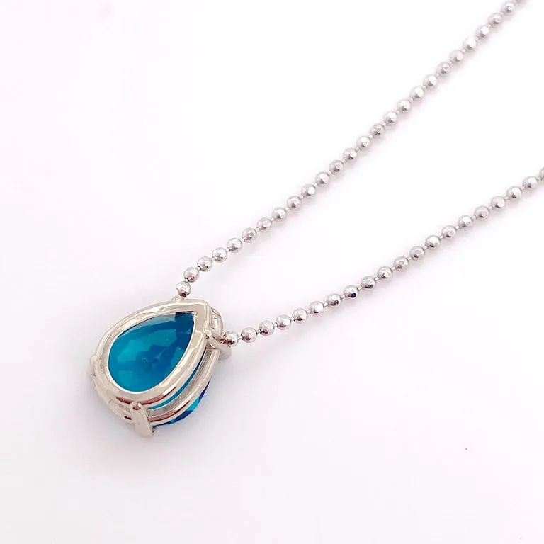 Apatite Pear Necklace