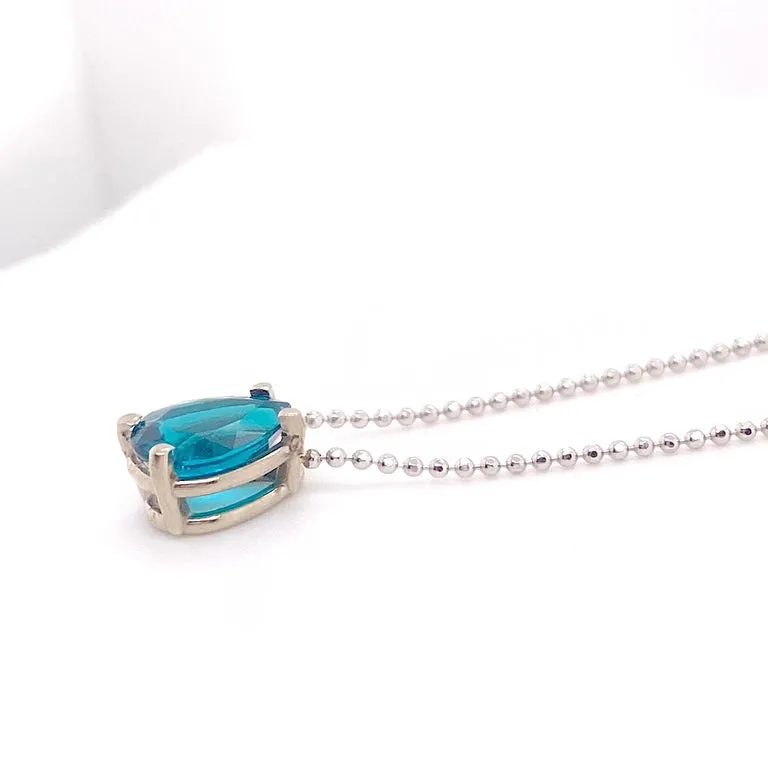 Apatite Pear Necklace