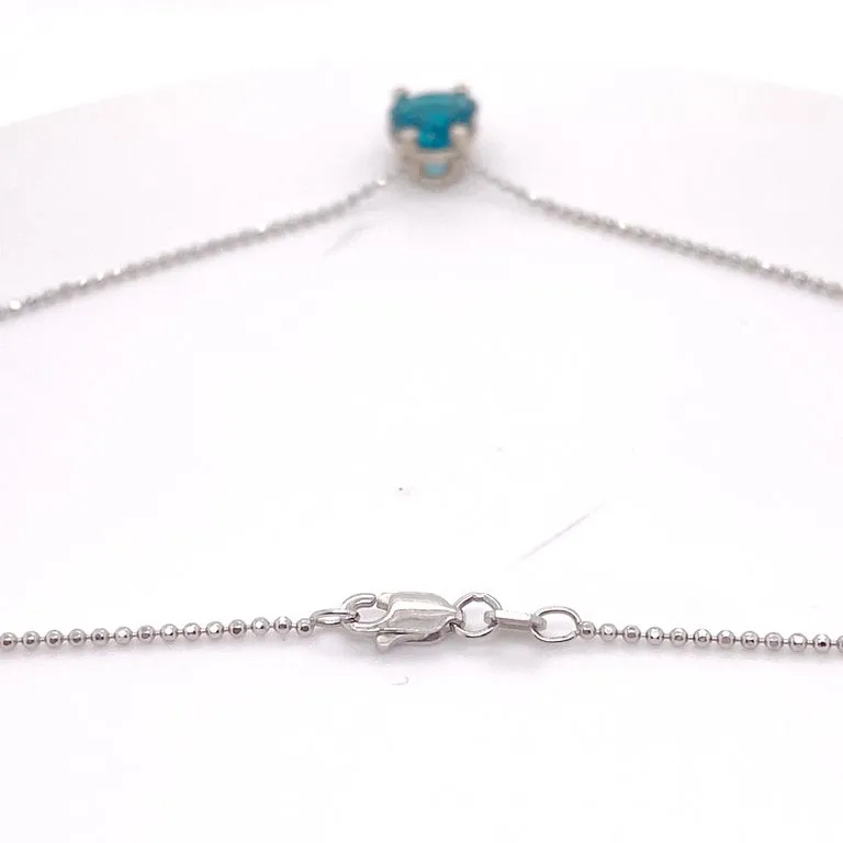 Apatite Pear Necklace