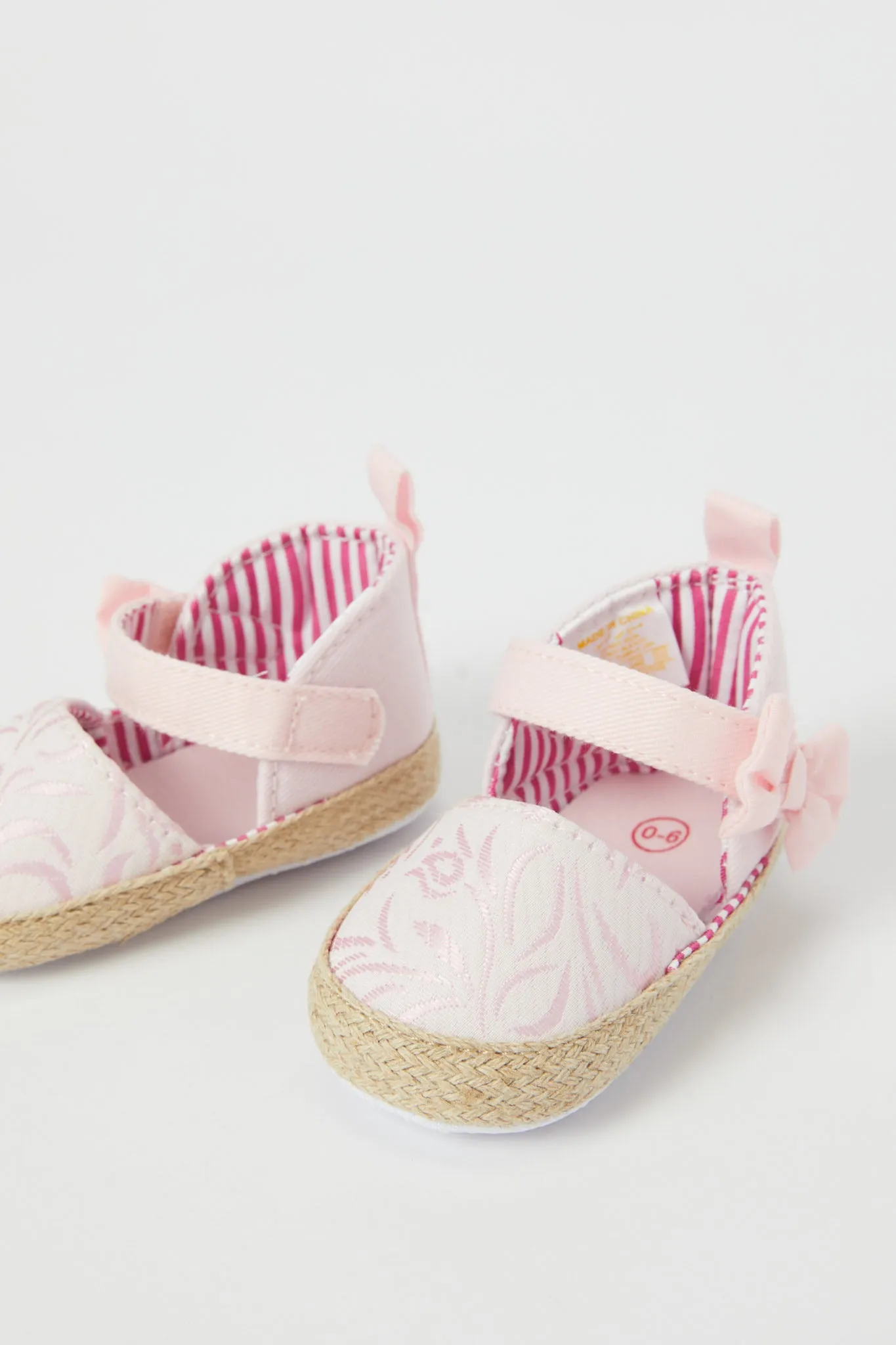 Babies Pink Pram Shoe