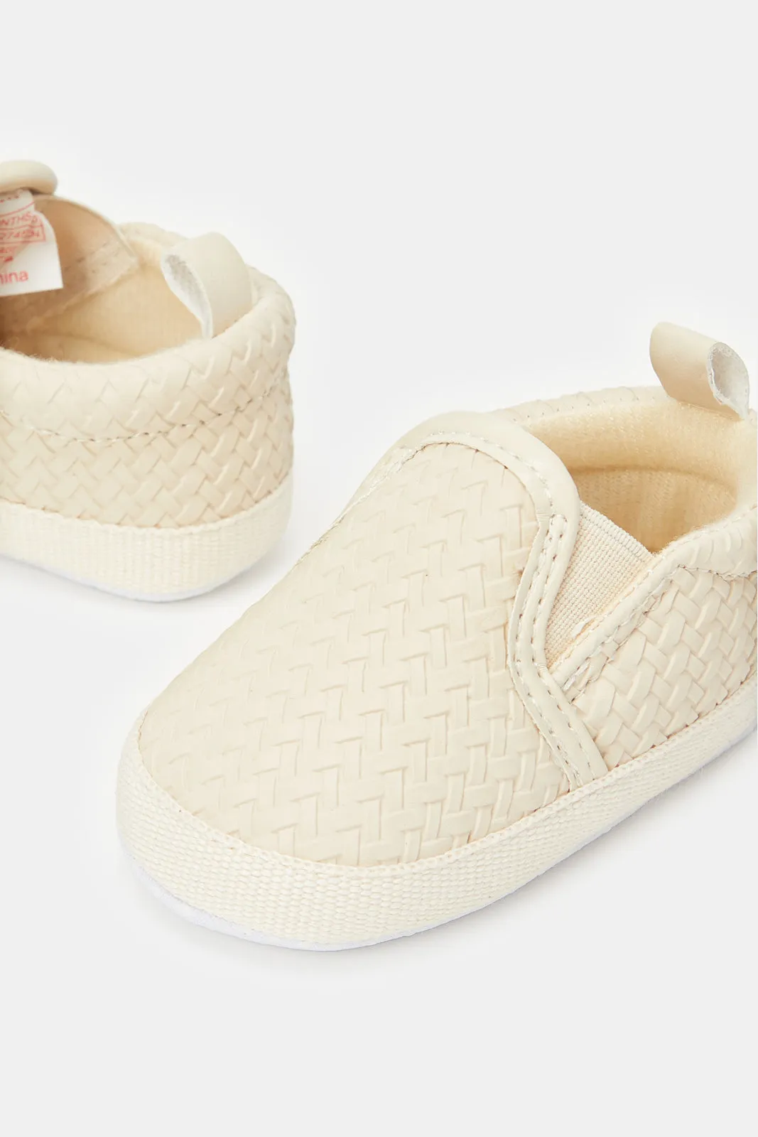 Baby Beige Pram Shoes