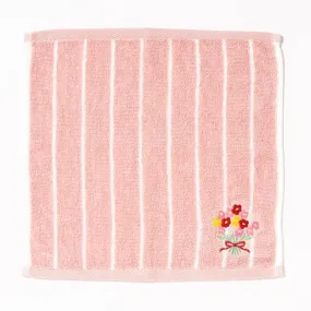 Ballot Antibacterial Deodorant Handkerchief Stripe Bouquet Pink