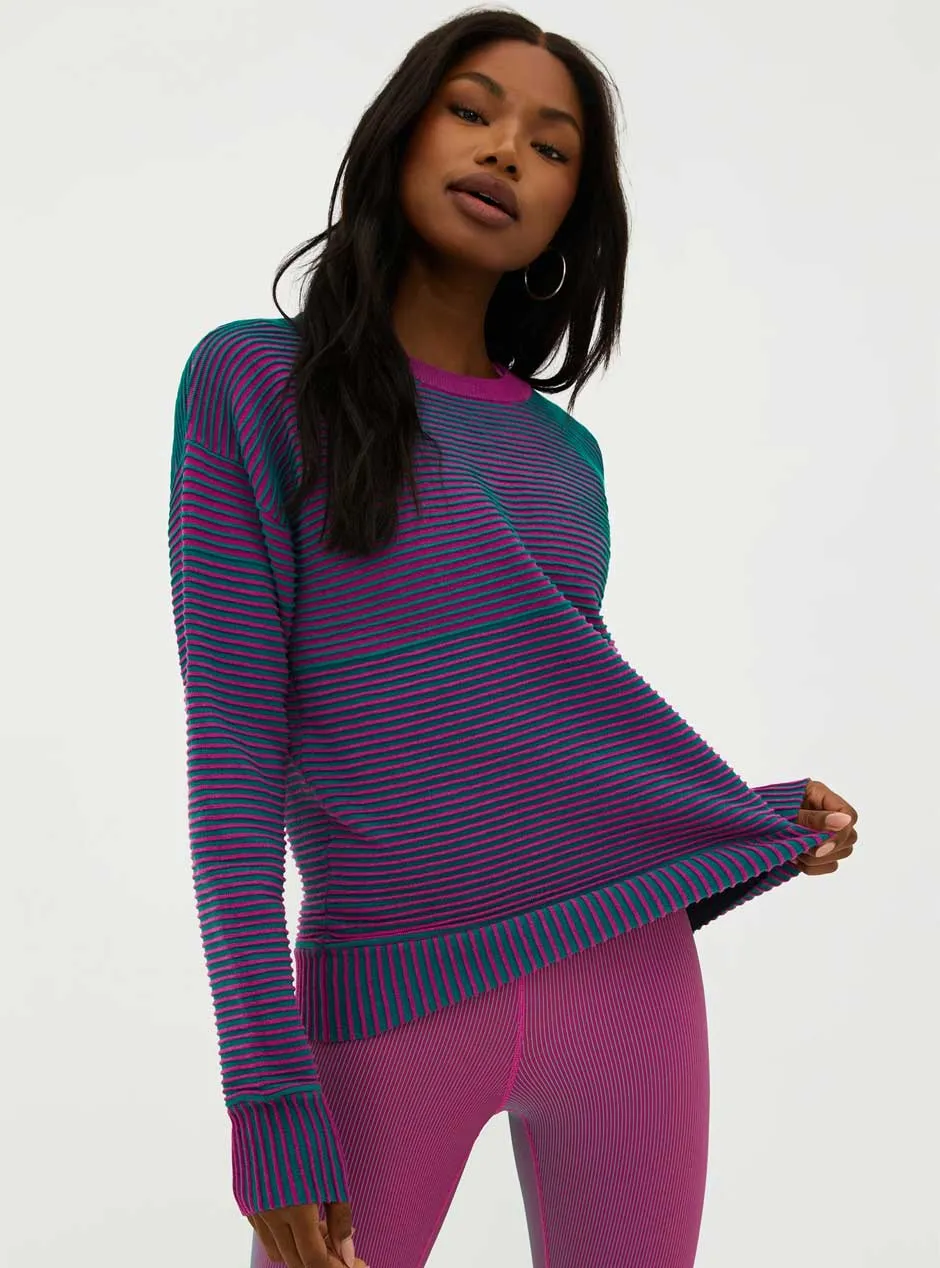 Beach Riot Women's Occulus Sweater - Sorbet Two Tone Purple