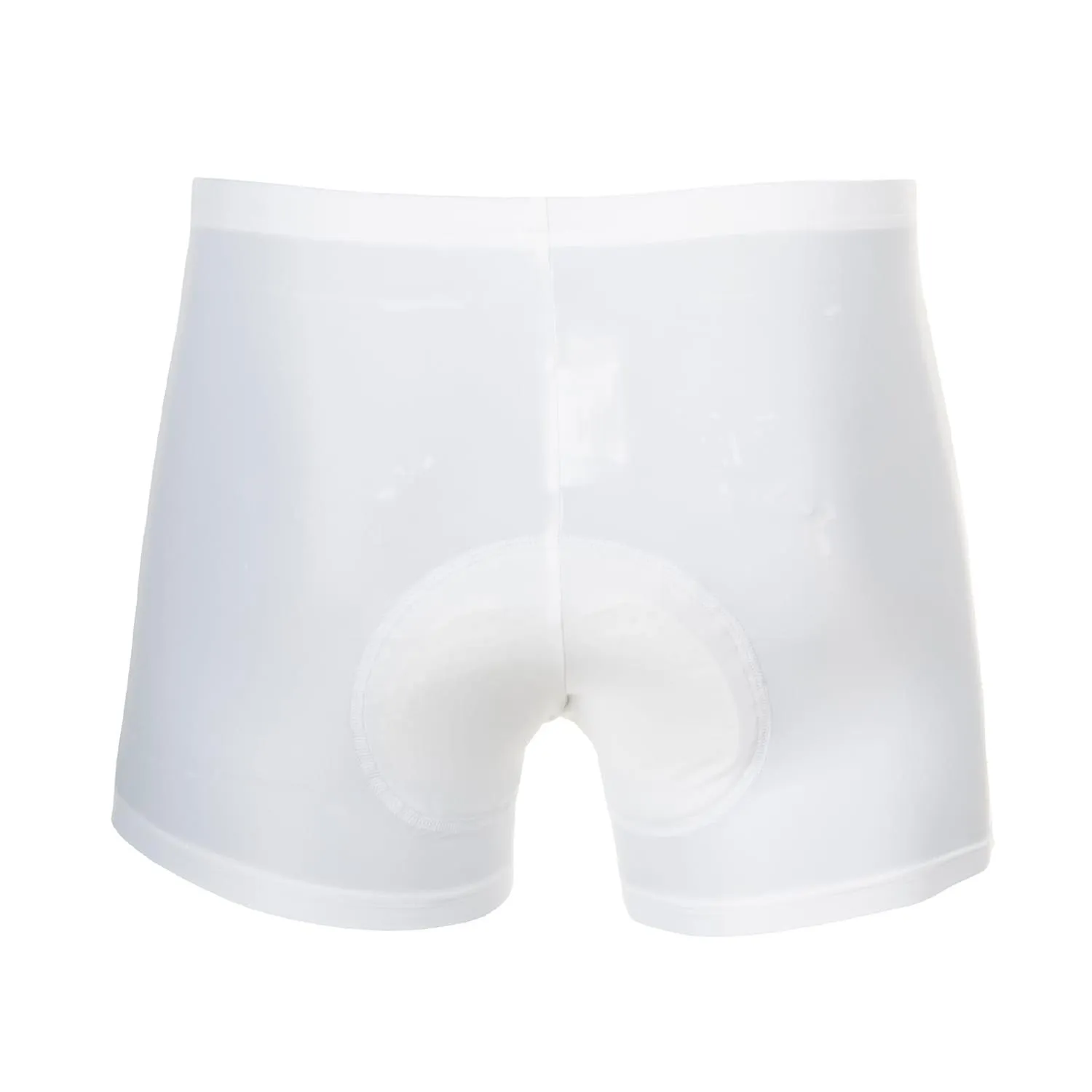 Bioracer Meryl Padded Boxer Mens Cycling Shorts (White)