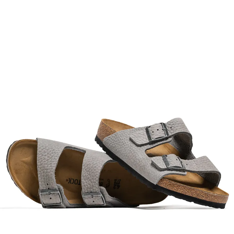 Birkenstock Arizona Nubuck - Desert Buck Whale Grey