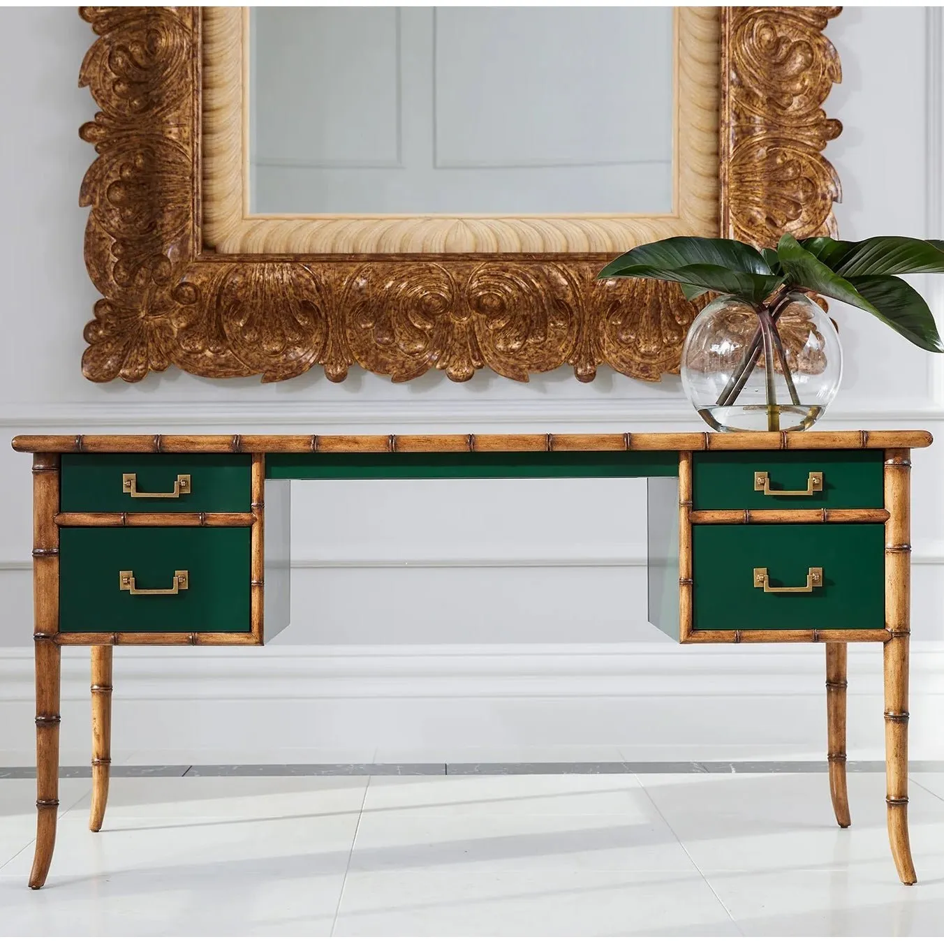 Bordeaux Desk - Green