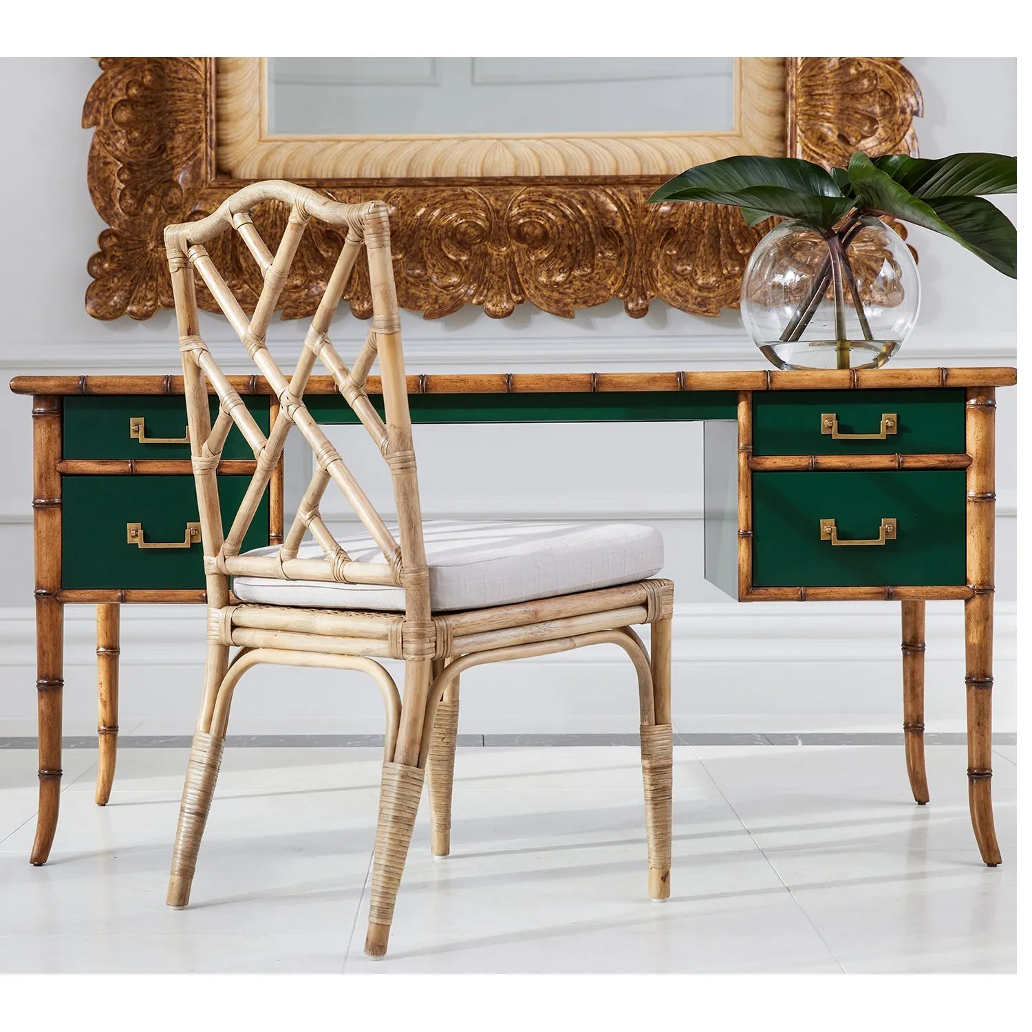 Bordeaux Desk - Green