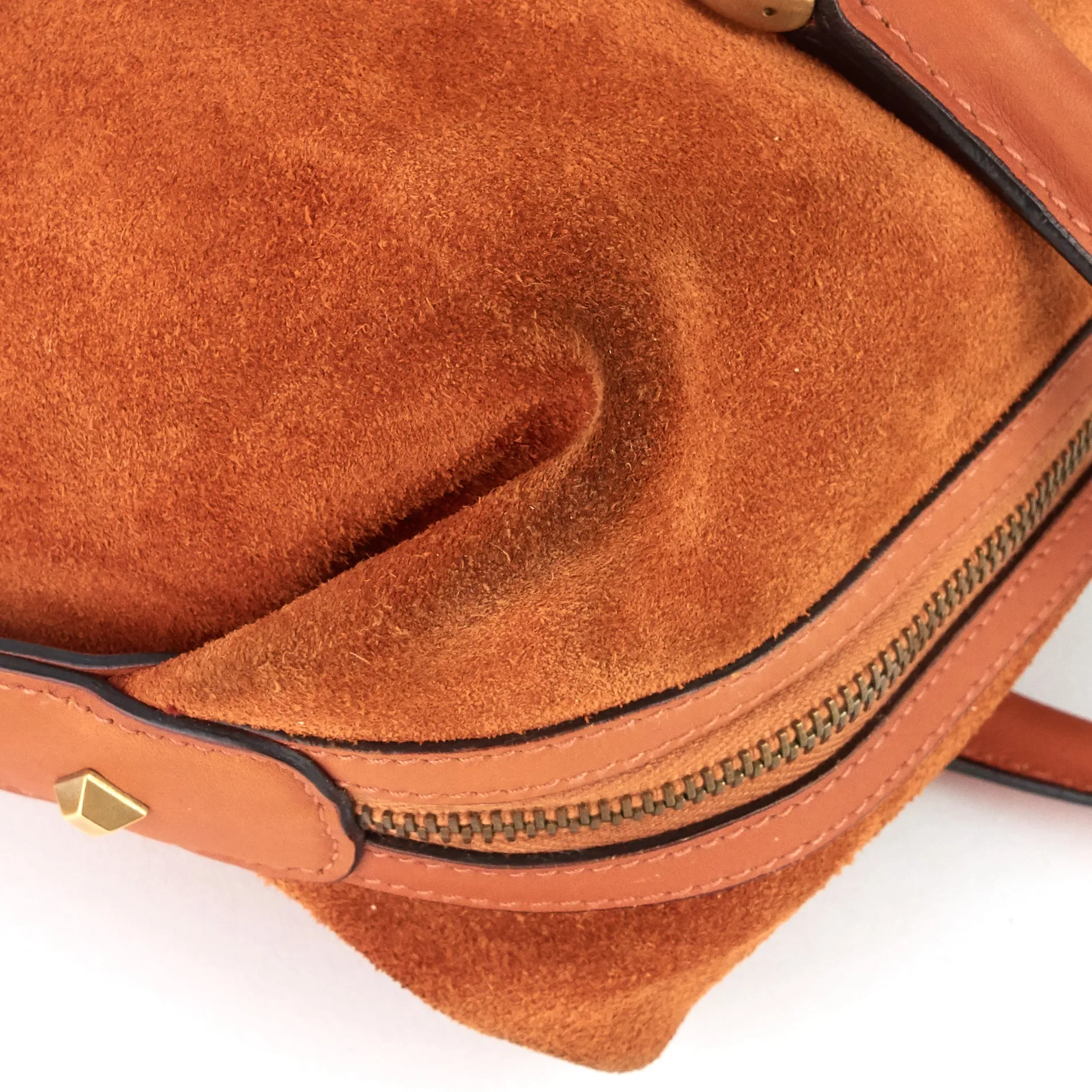 Boston Small Suede Bag