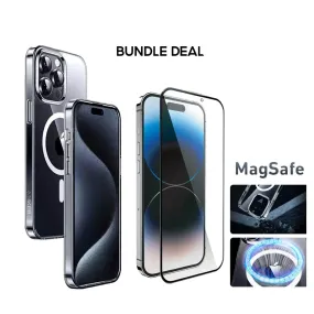 [Bundle Deal] Anker iPhone 15 Case Magsafe Case Clear Magnetic Phone Casing Cover   Screen Protector