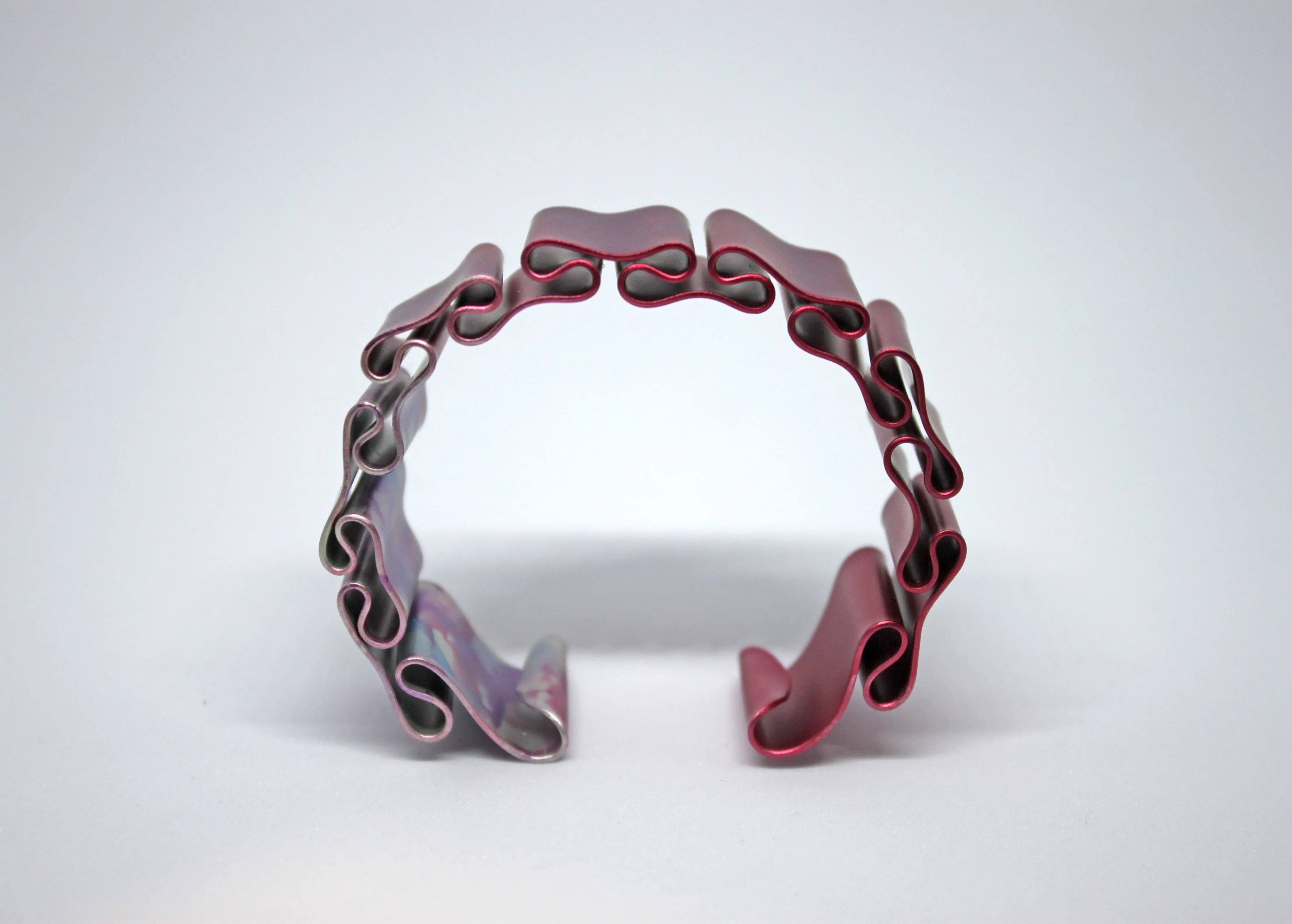 CABO | Bangle | Mermaid's¬†Tail¬†Collection | Bangle - Dark¬†Pink / Marble