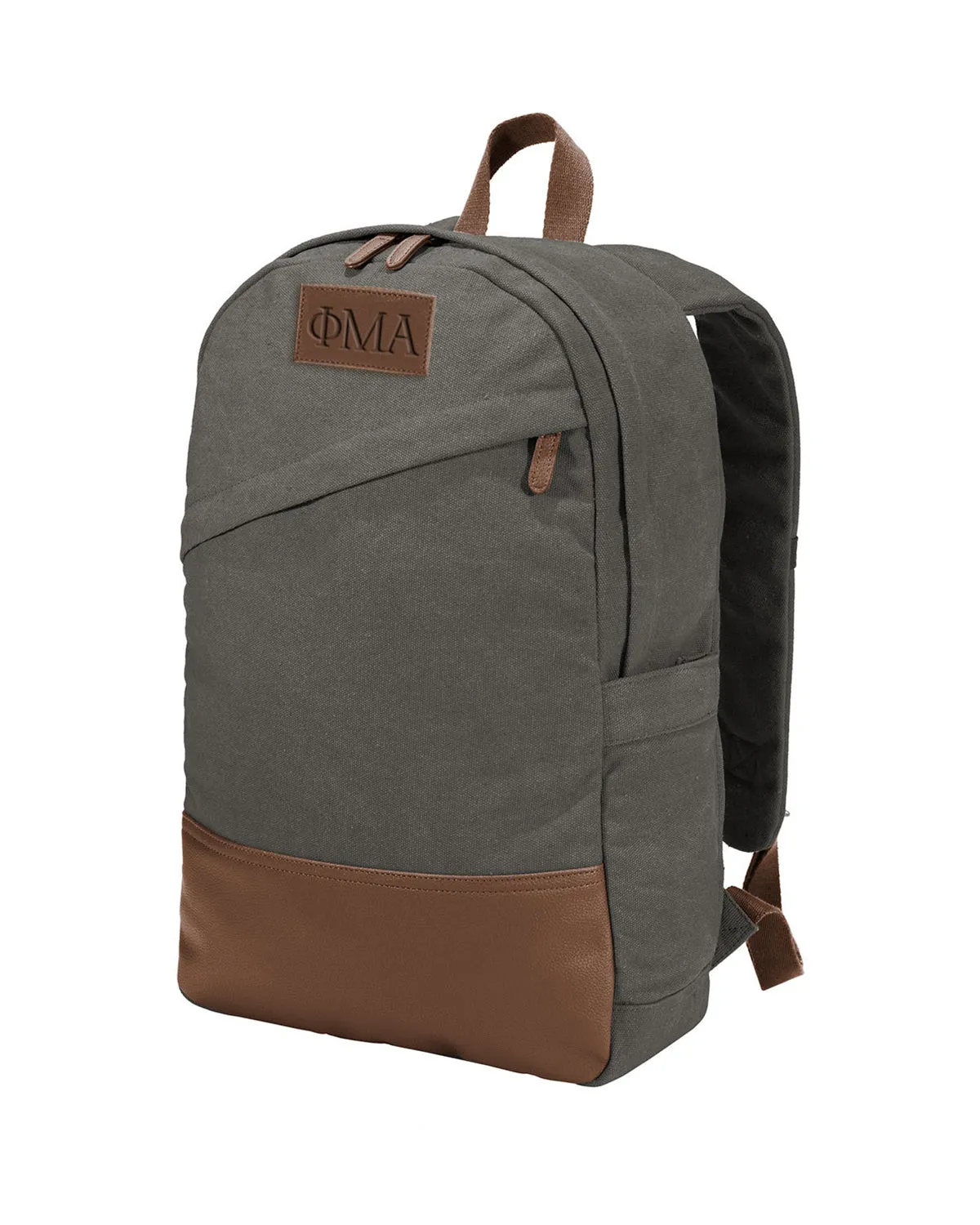 Canvas Backpack - Grey