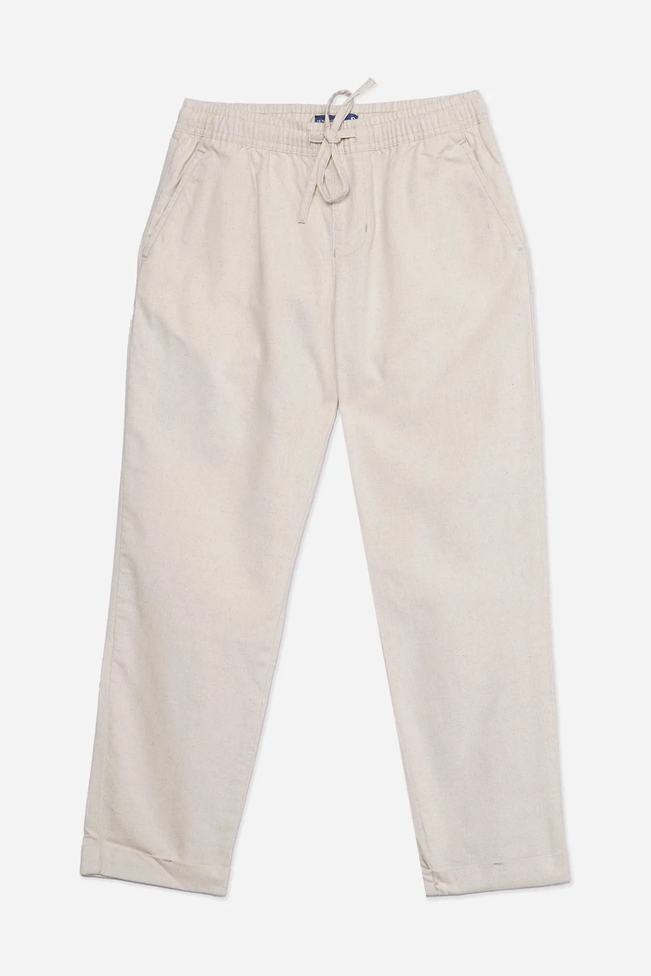 Chic Fit Linen Pull-On Trousers