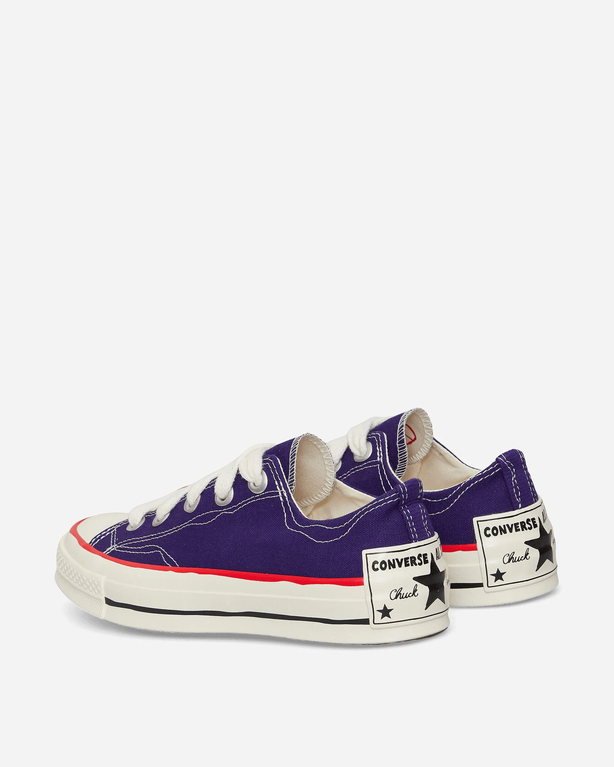 Chuck 70 Low Sketch Sneakers Court Purple