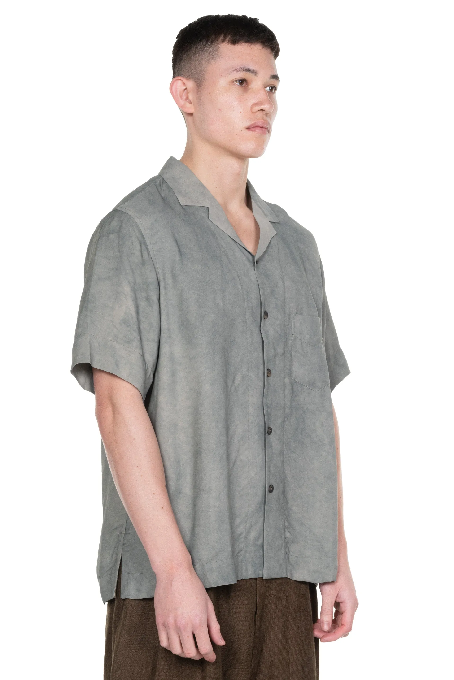 Classic Short Sleeve Shirt Pale Blue