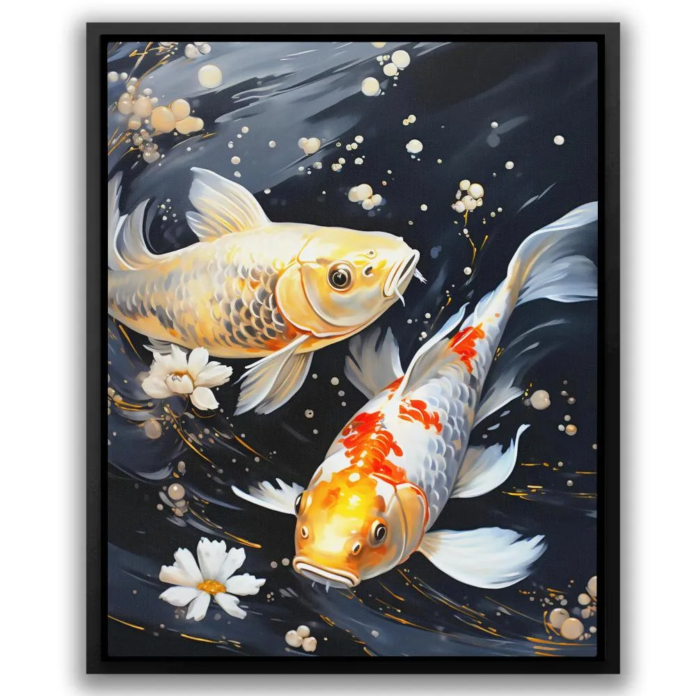 Colorful Koi Pond