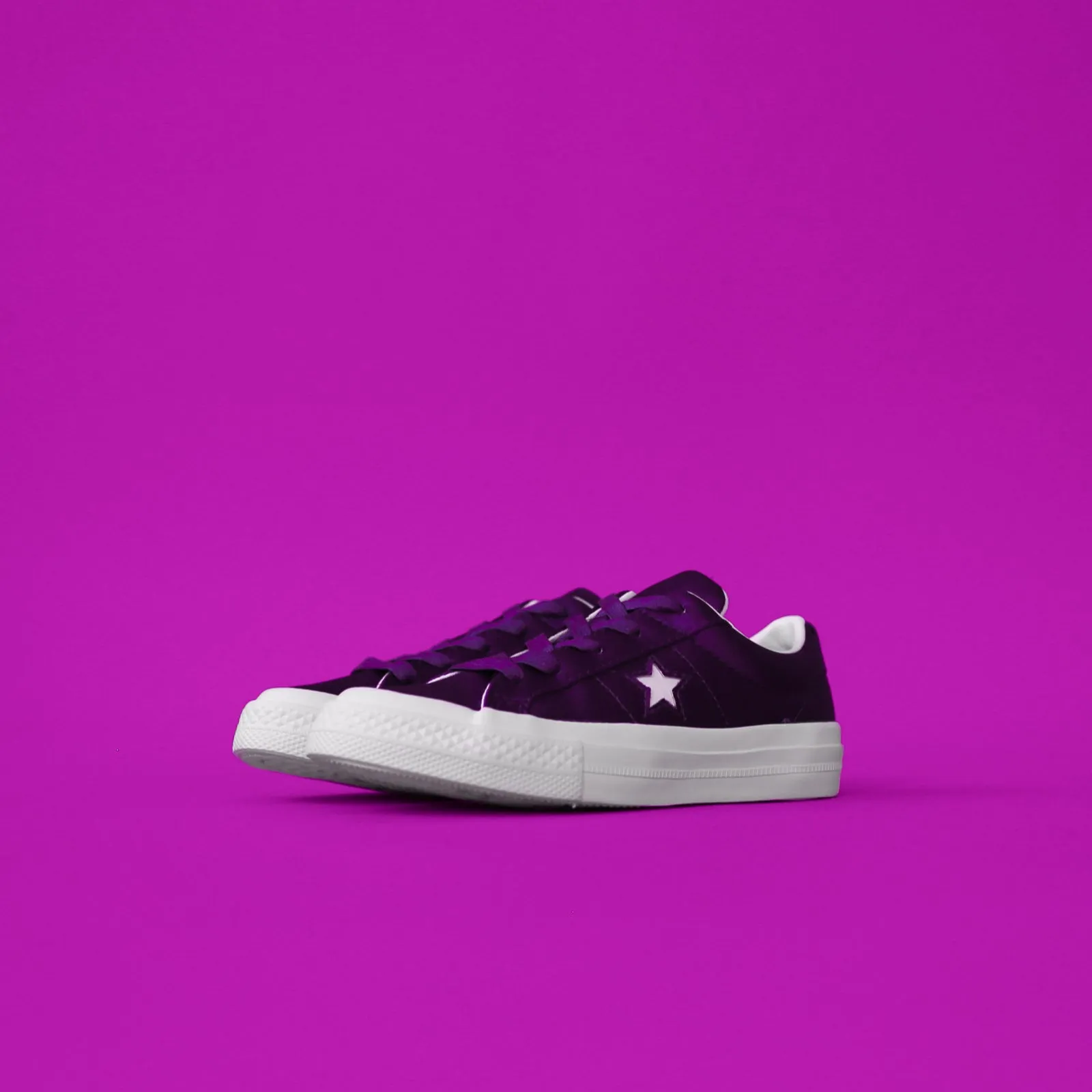 Converse Kids One Star Ox - Court Purple / White