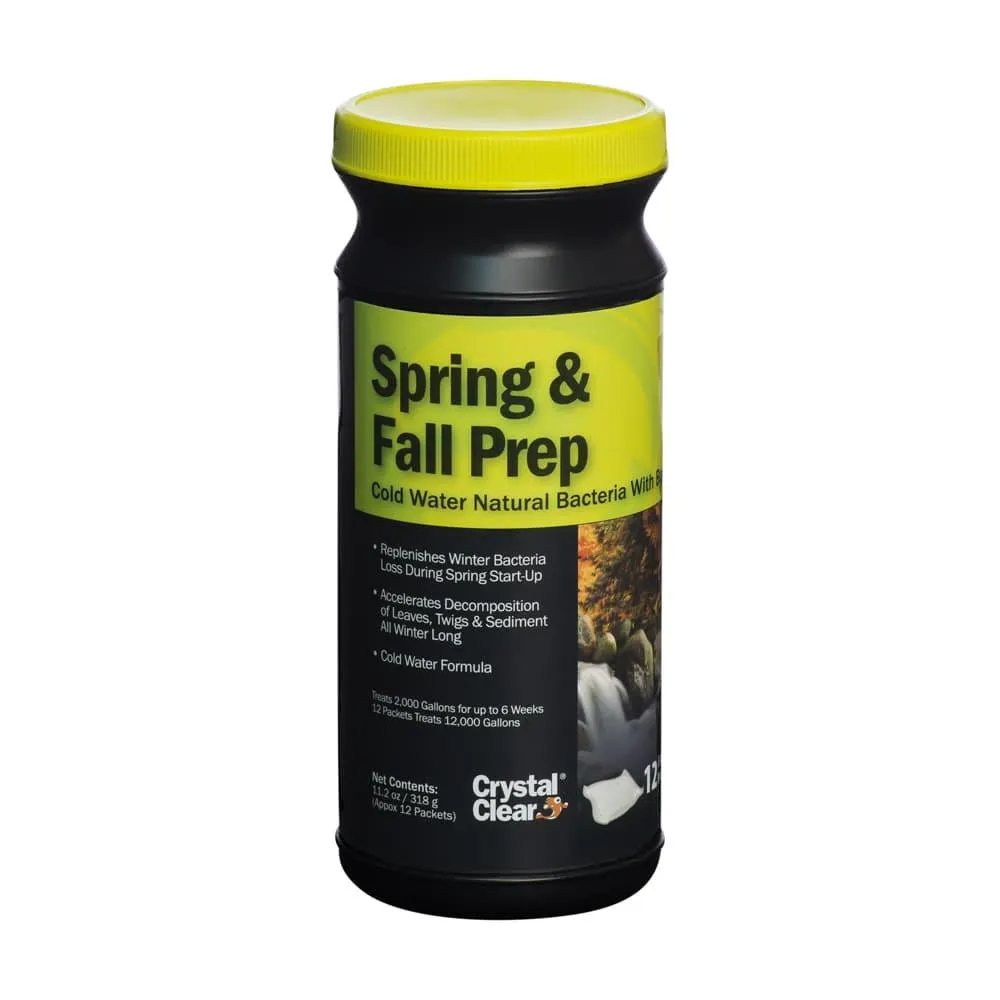 CrystalClear Spring & Fall Prep Cold Water Bacteria with Barley