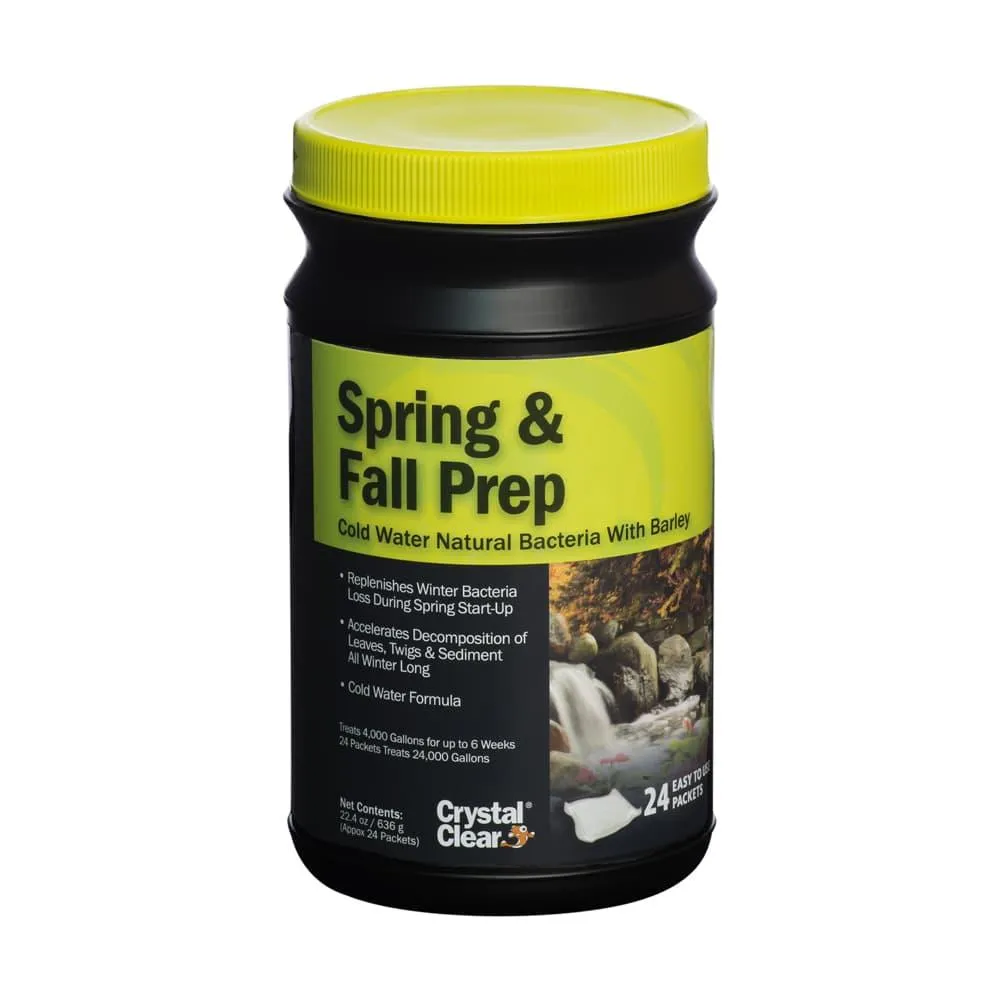 CrystalClear Spring & Fall Prep Cold Water Bacteria with Barley