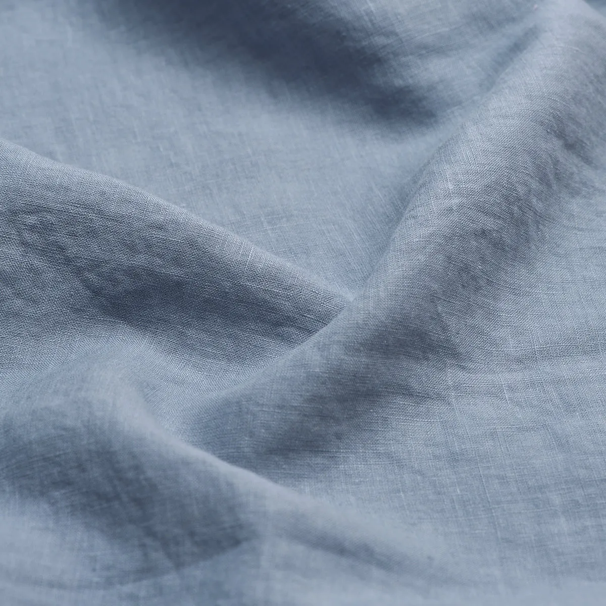 Dusk Blue 100% Linen Pillowcases (Pair)