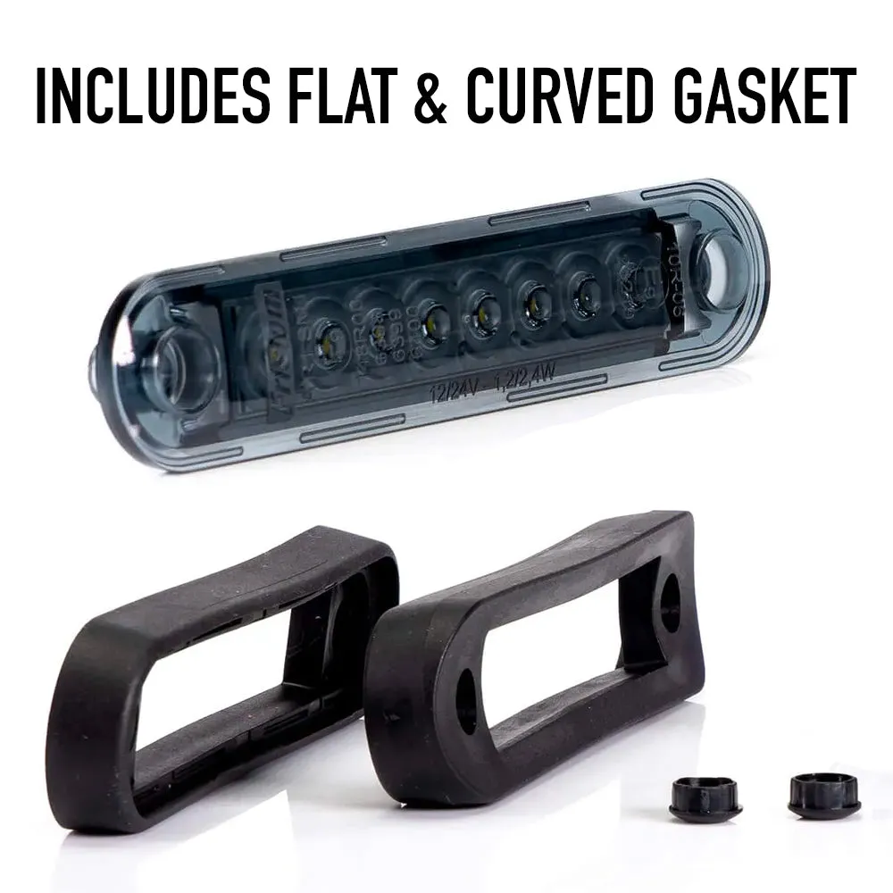 Fristom Long LED Marker Lights with Smoked Lens