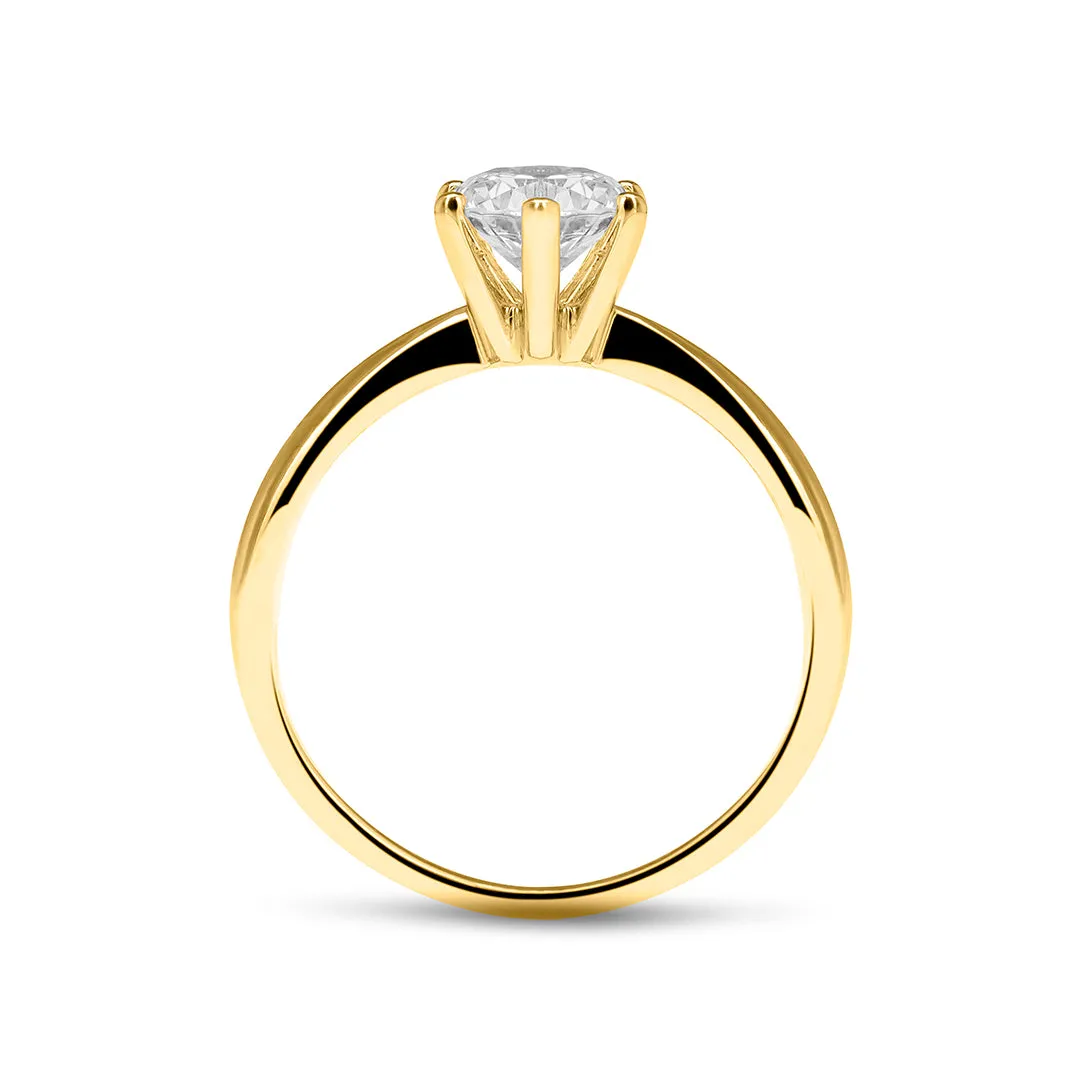 Gaia Ring 18K Yellow Gold