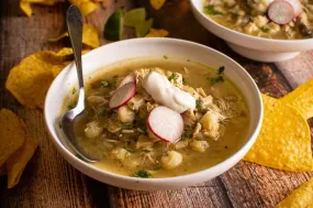 Green Chile Mole Posole