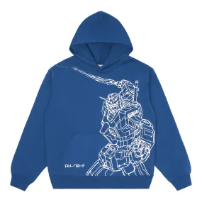 GUNDAM STRIKE HOODIE (BLUE)