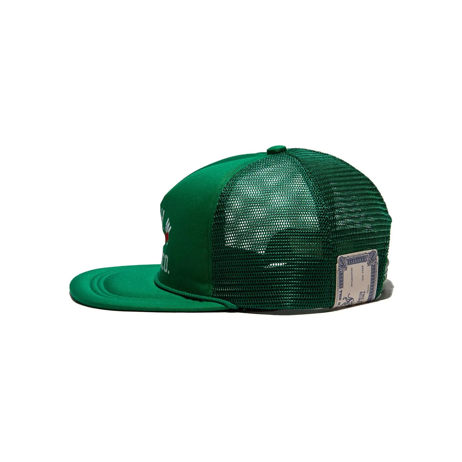 H.W. Dog & Co. Cotton Mesh Cap Green