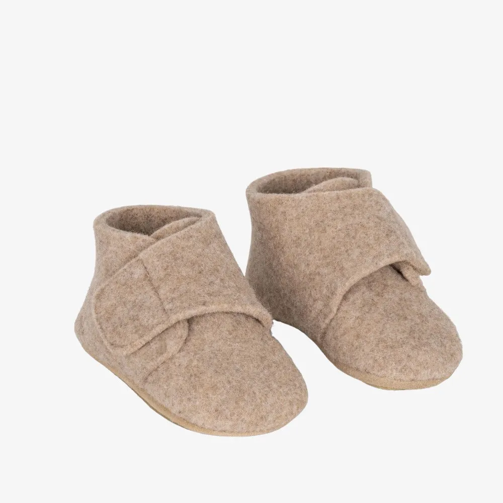 Mamour Felt Booties - Cameo Rose