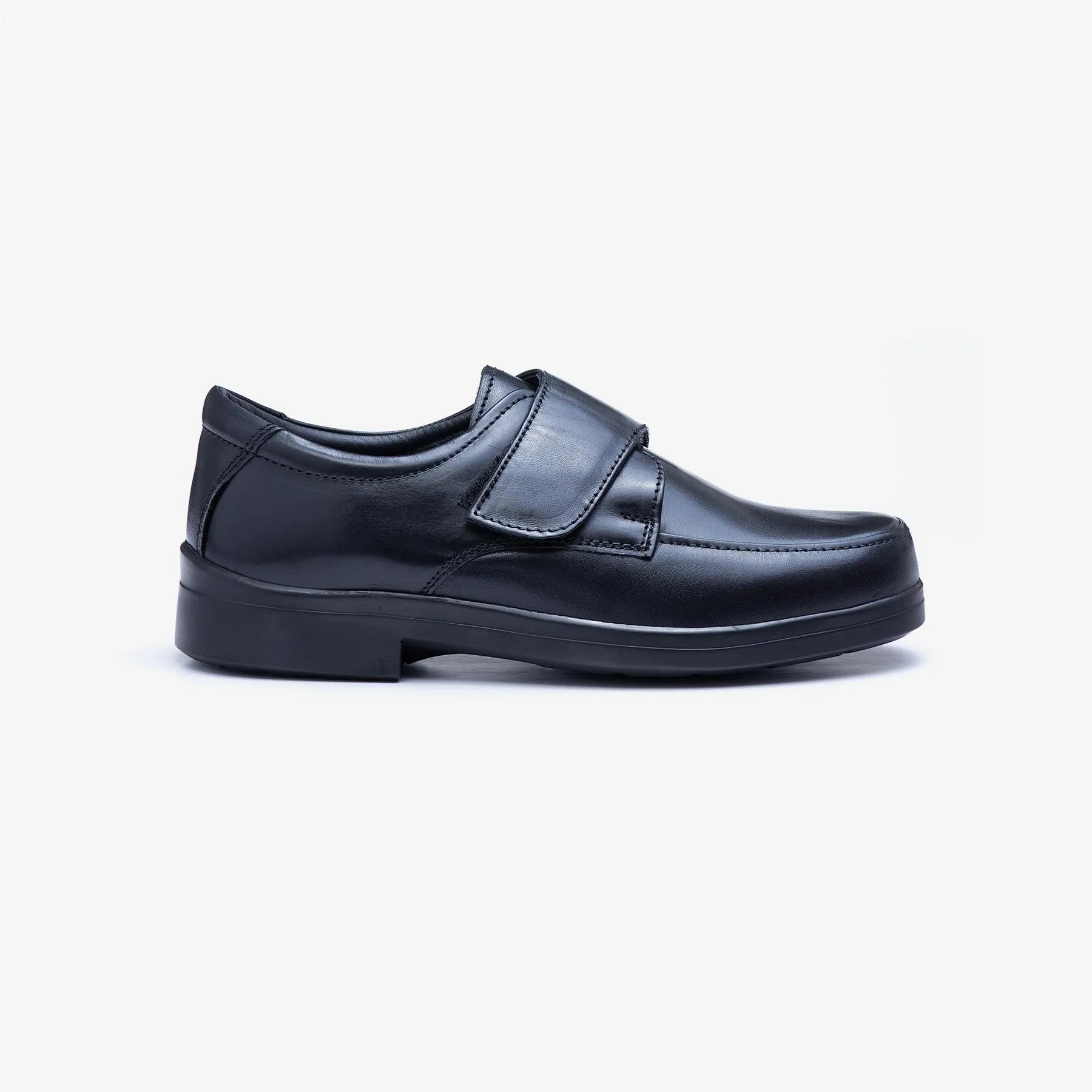 Mens Wide Fit Tredd Well York Shoes - Black