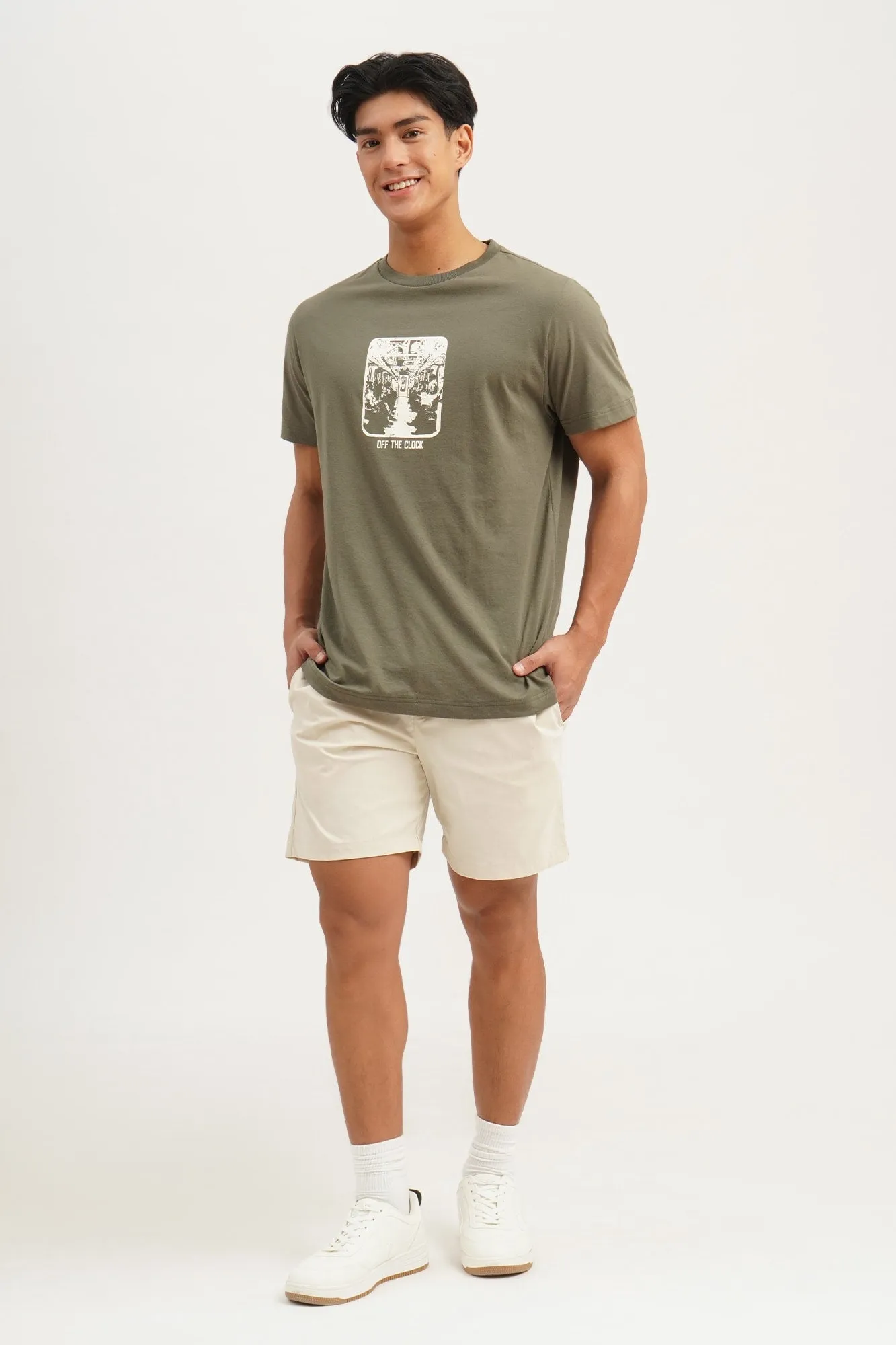 Modern Fit Pull-On Nylon Shorts