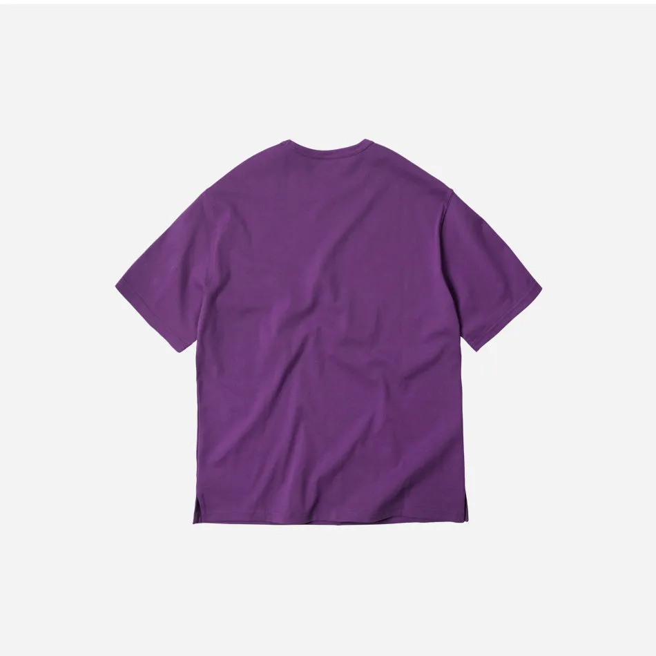 OG DOUBLE RIB OVERSIZED TEE - PURPLE