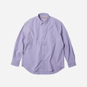 OG OXFORD OVERSIZED SHIRT - PURPLE