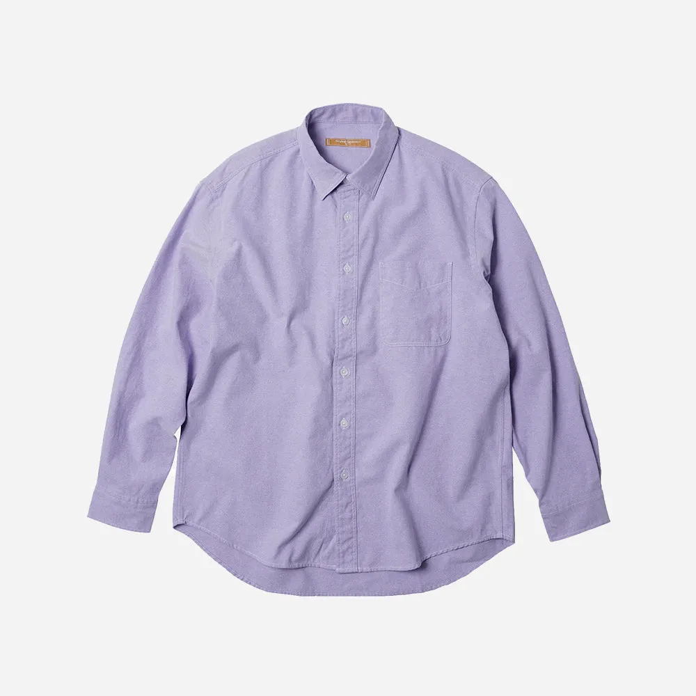 OG OXFORD OVERSIZED SHIRT - PURPLE