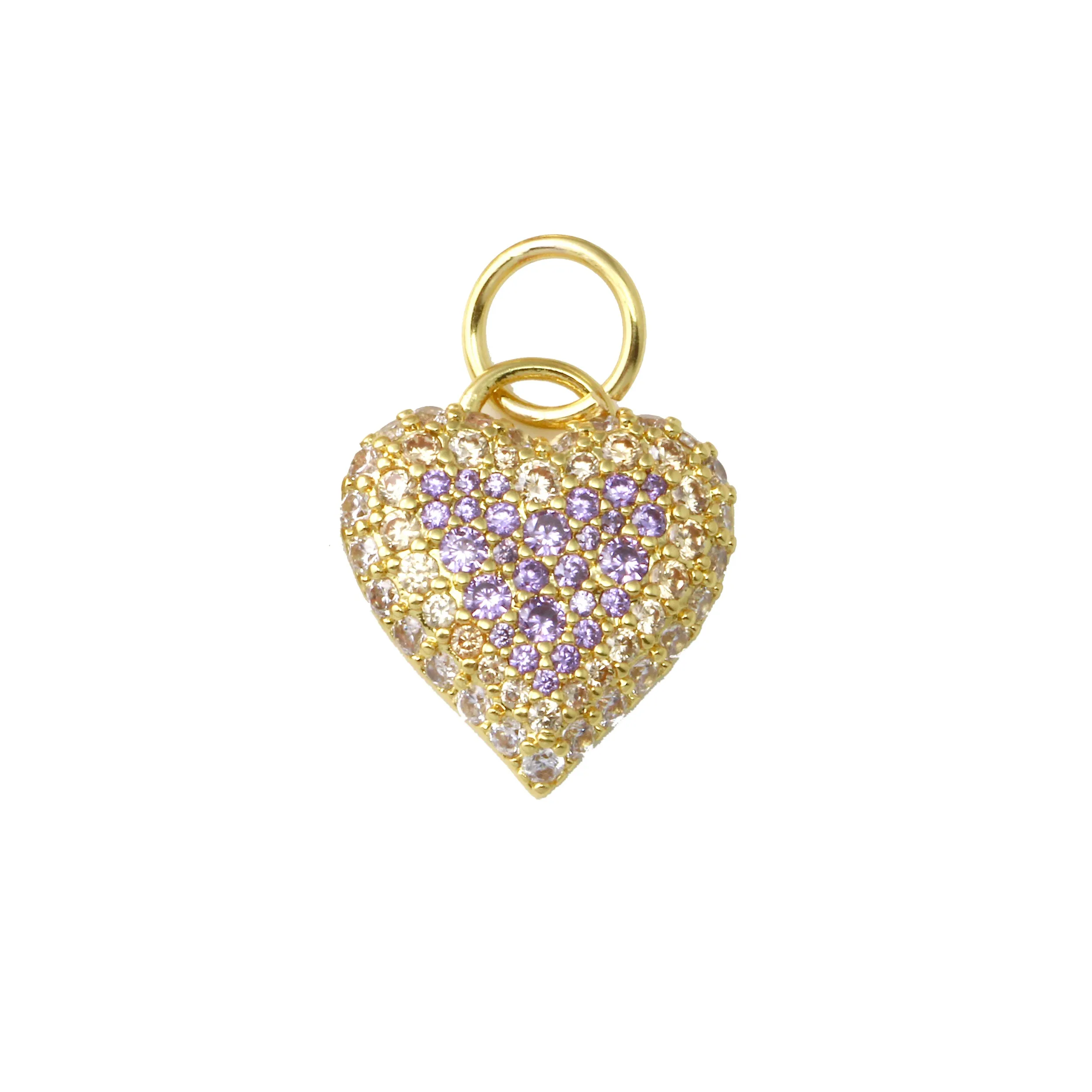 Ombre Heart Charm