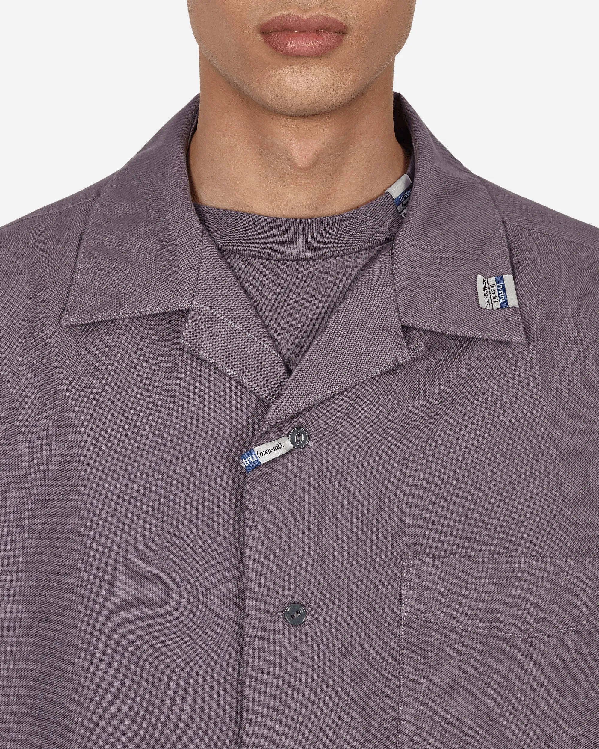 Oxford Shortsleeve Shirt Purple