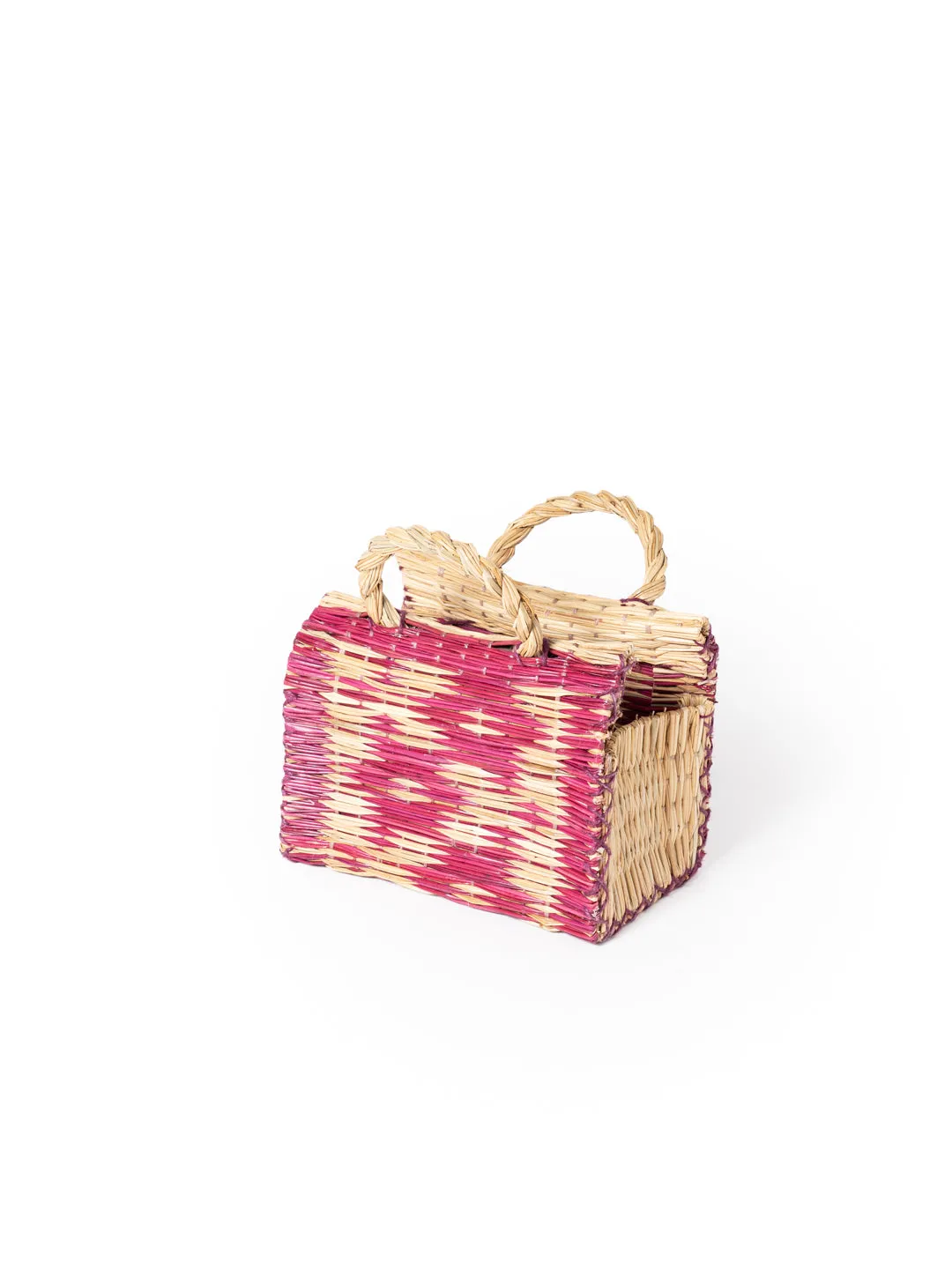 Portuguese small straw basket