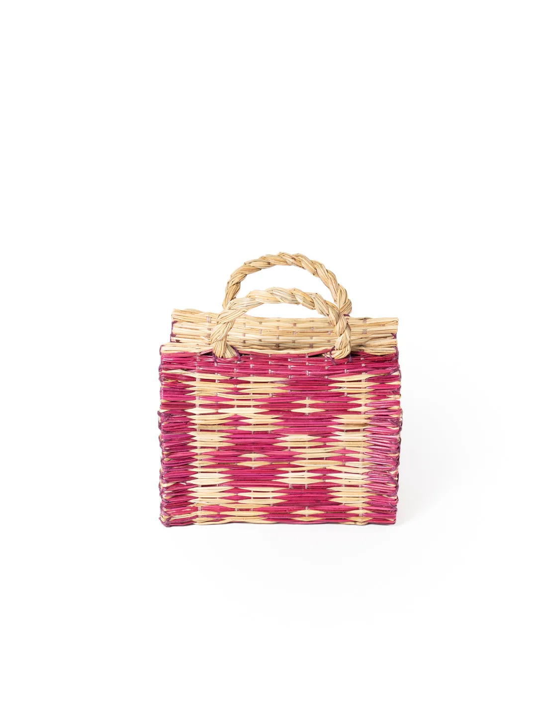 Portuguese small straw basket