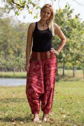 Red Elephant Pants