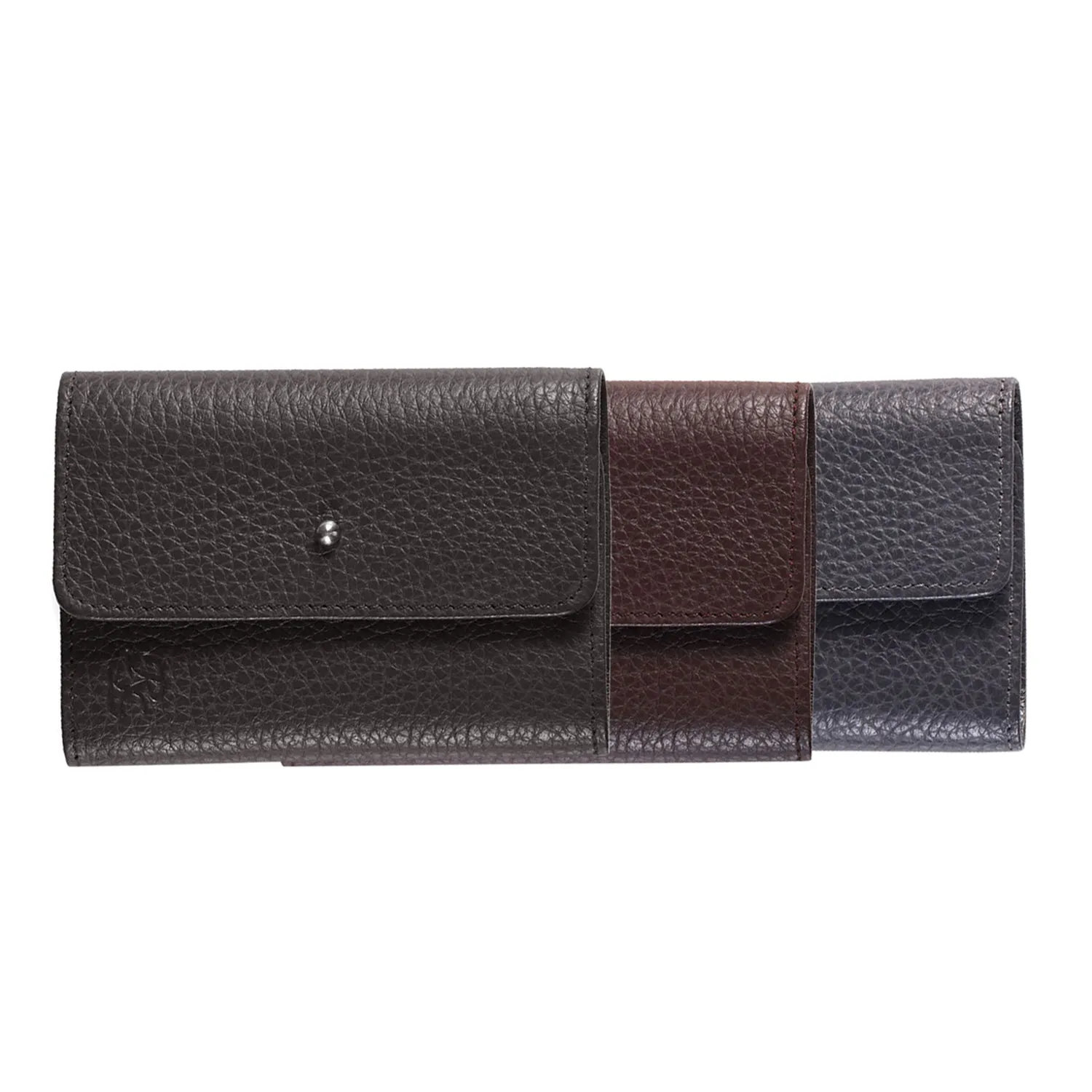 RL Stud Leather Multi Card Holder