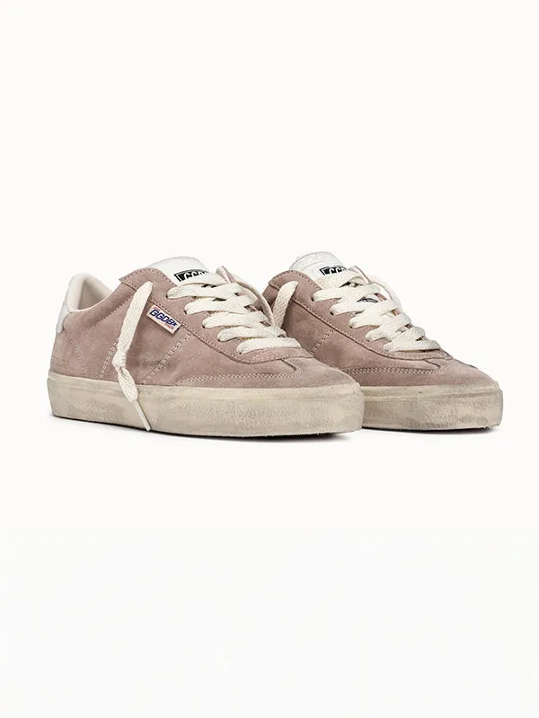 Soul-Star Suede Sneakers in Pink